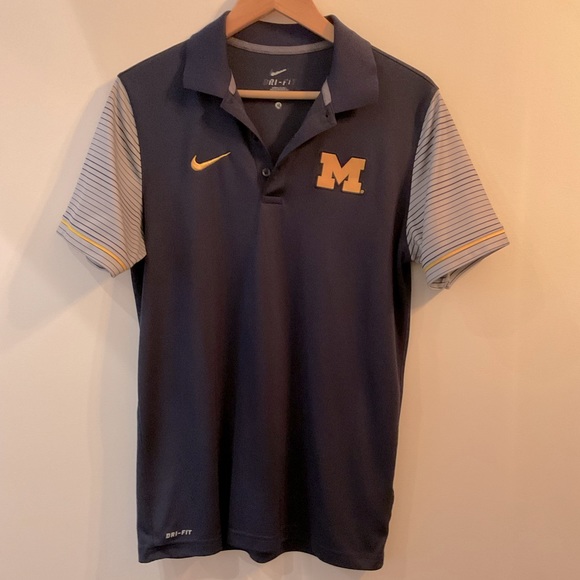 Nike University of Michigan Polo - Picture 1 of 3